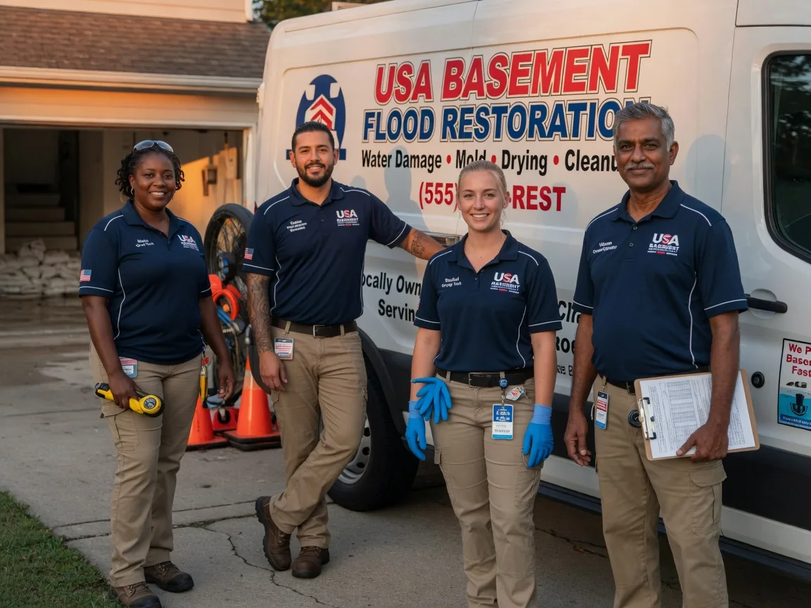 Basement Flood Cleanup company in Pride, LA