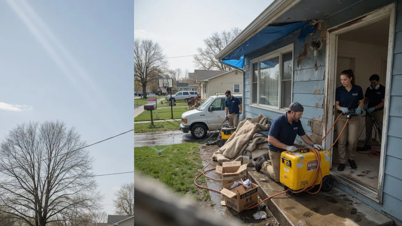 Basement Flood Cleanup in Pride, LA near me